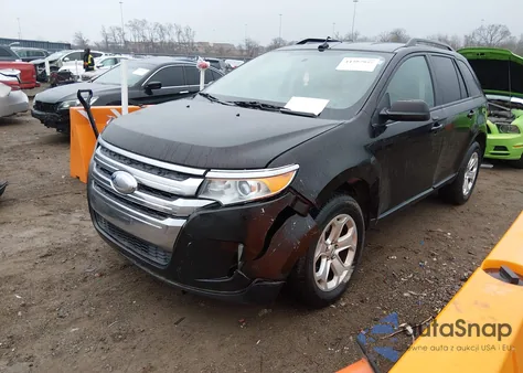 2014 Ford Edge Sel z USA, uszkodzony, nr VIN 2FMDK4JC3EBA45365